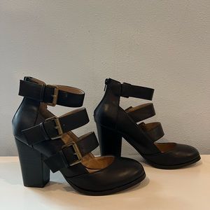 Restricted Strappy Heels